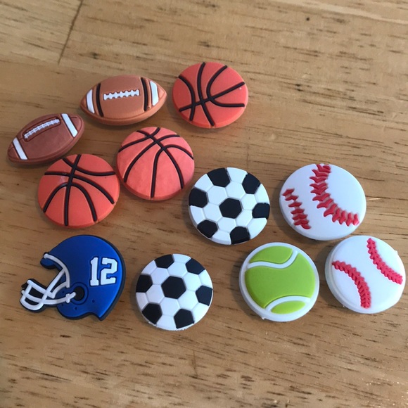 croc sports charms